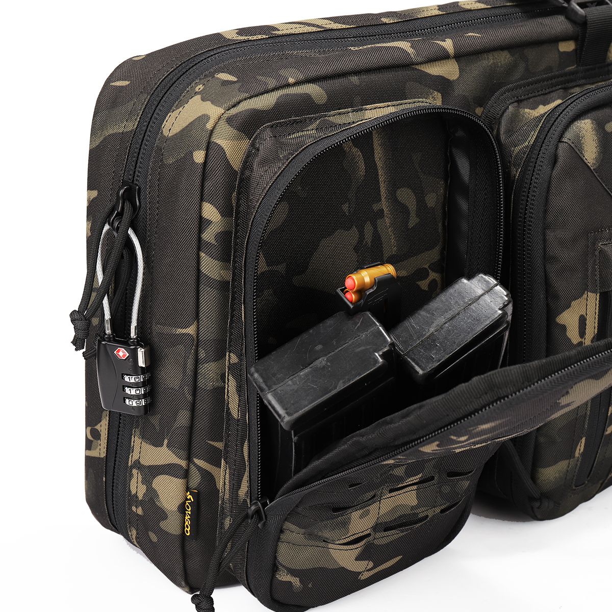 Heavy-Duty Tactical Rifle Case for Secure Gun Transportation