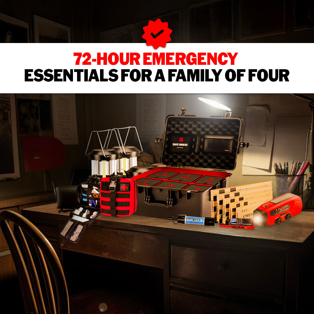 The Safe House Survival Kit | 72-Hour Emergency Kit